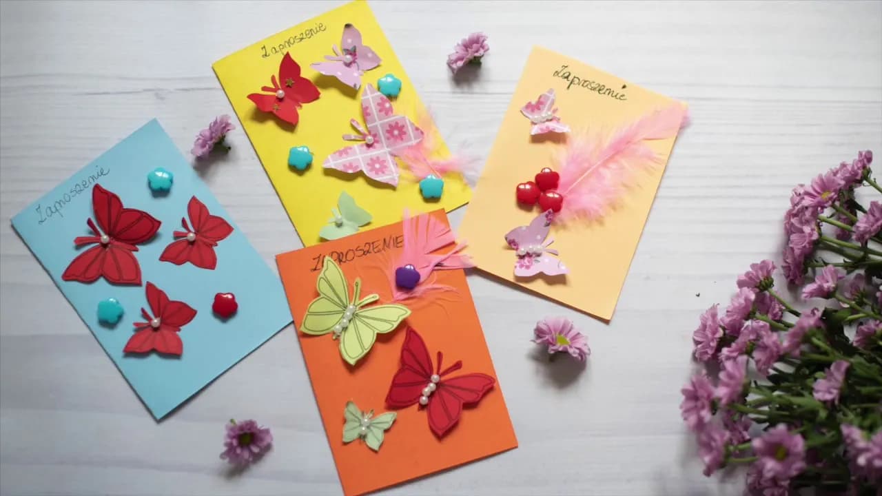 Jak zrobić zaproszenie na urodziny ręcznie - proste pomysły DIY