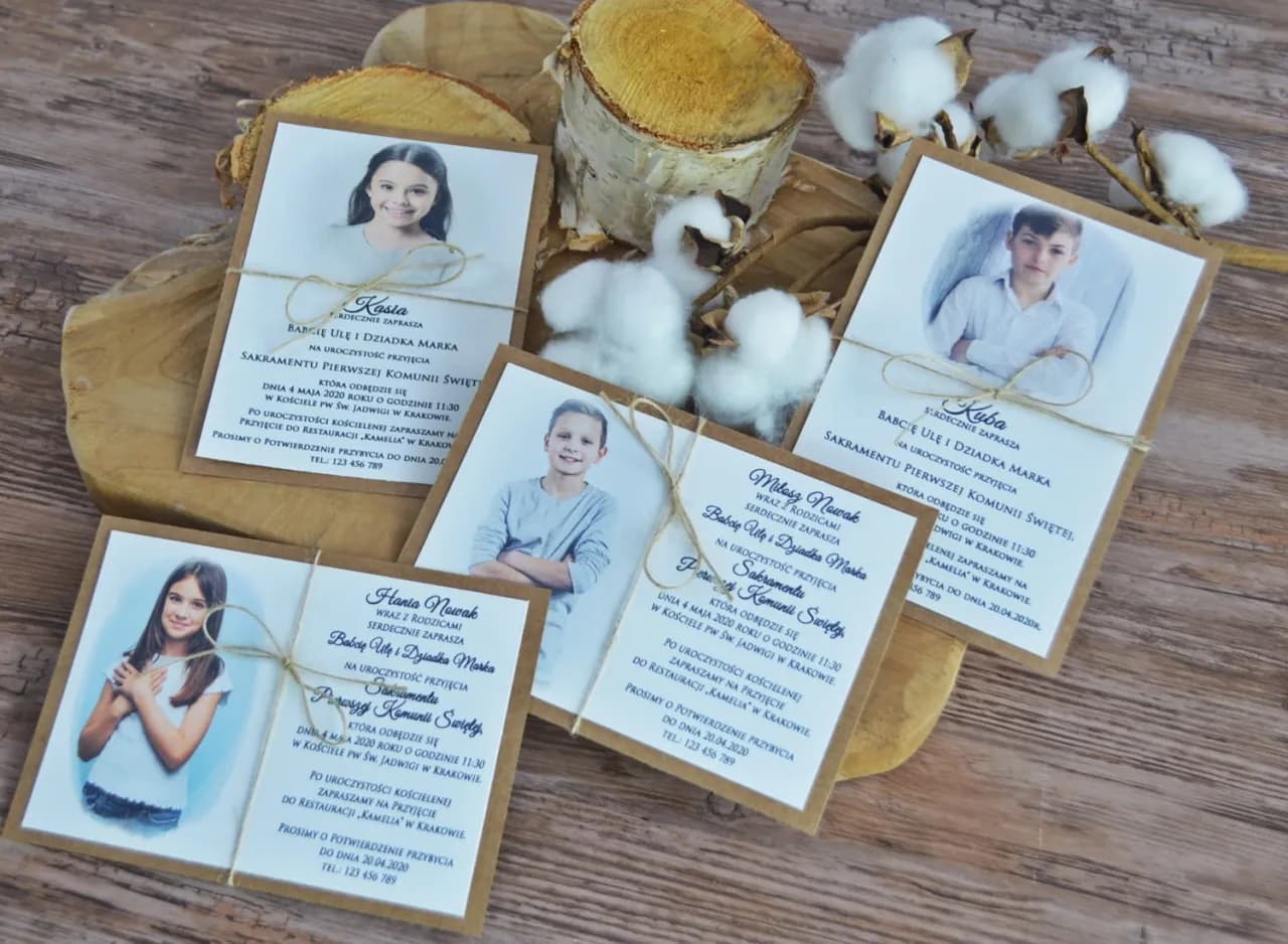 Jak się pisze zaproszenia na komunię - kluczowe informacje i przykłady