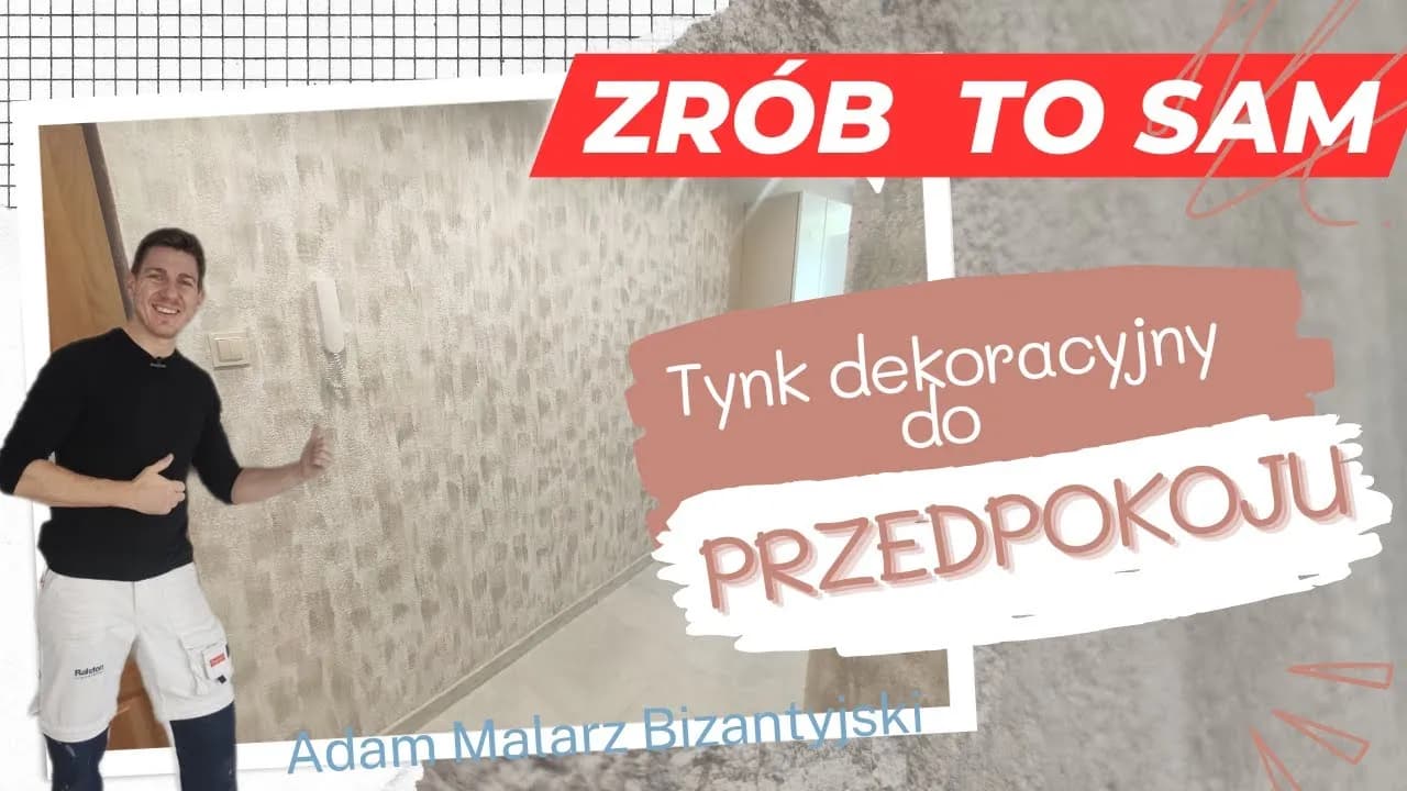 Jak położyć tynk dekoracyjny w przedpokoju bez błędów i stresu