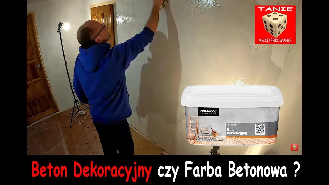 Farba betonowa czy beton dekoracyjny – co wybrać dla lepszego efektu?
